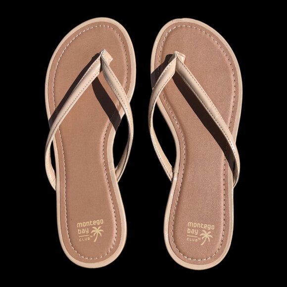Montego Bay Club Women’s Flip Flops Sandals, 7 - Picture 1 of 7